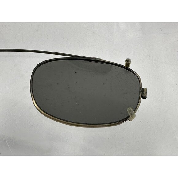 Vintage Robert Marc Rectangular Metal Sunglasses Clip Ons (B1-G) - Picture 7 of 10